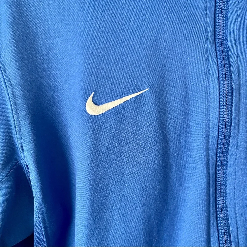 NIKE | Blue Soccer Full Zip Track Jacket Sz L